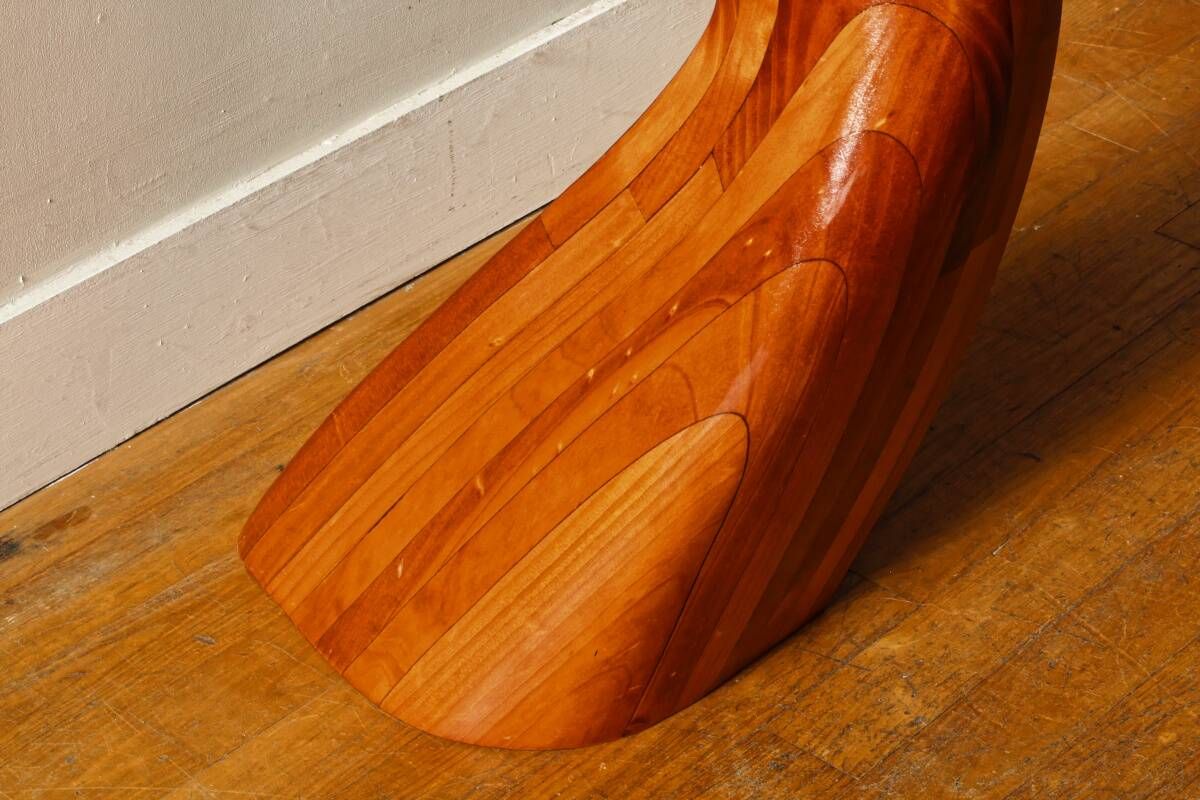 Tabouret queue de baleine, design Polyte Solet, La Sterne