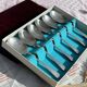 Set of 6 Vintage Fruit or Ice Cream Spoons Model Uniplat