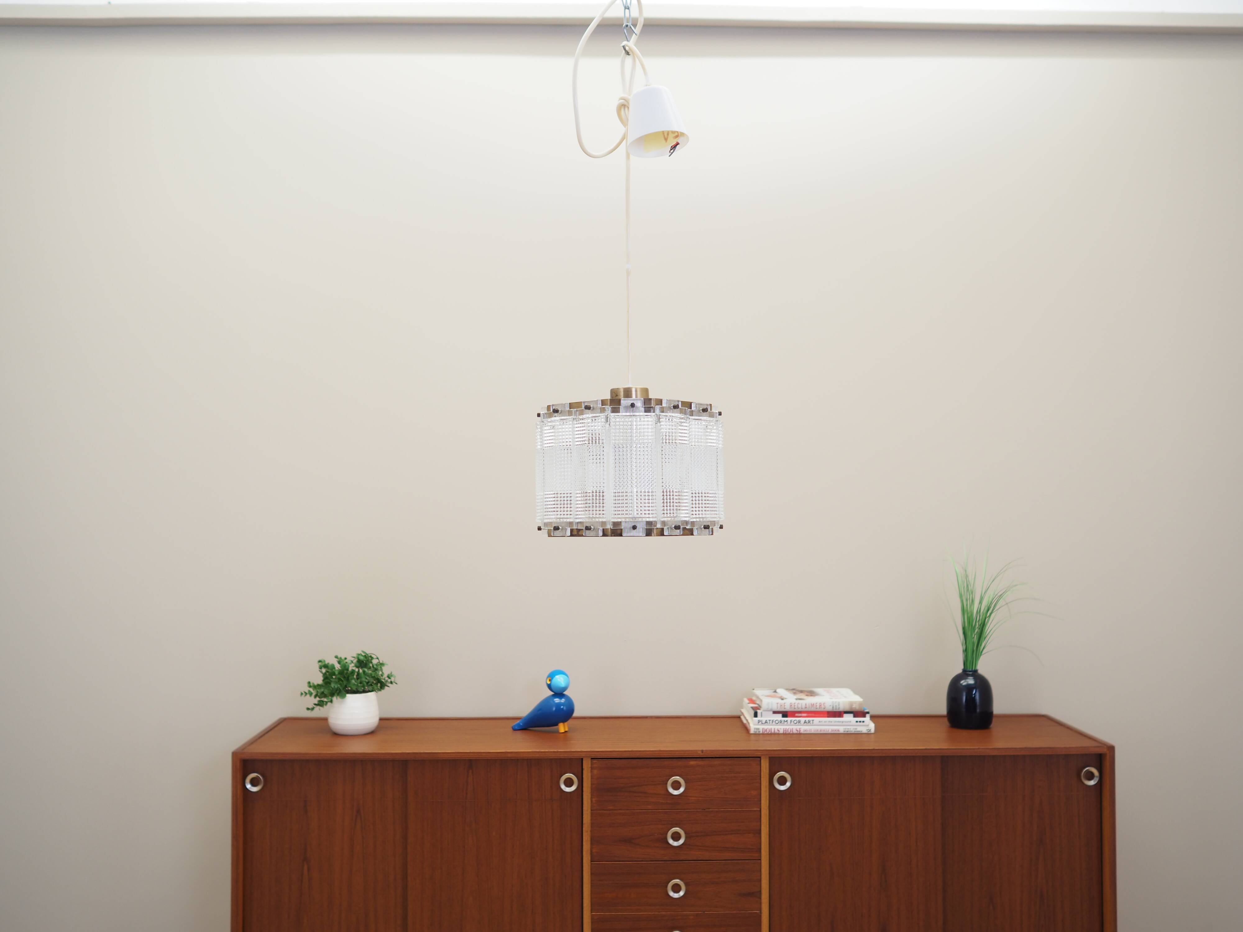 Pendant lamp, Danish design, 1970s, production: Denmark