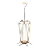 Original Mid-Century Umbrella Stand in Brass, France, 1950s