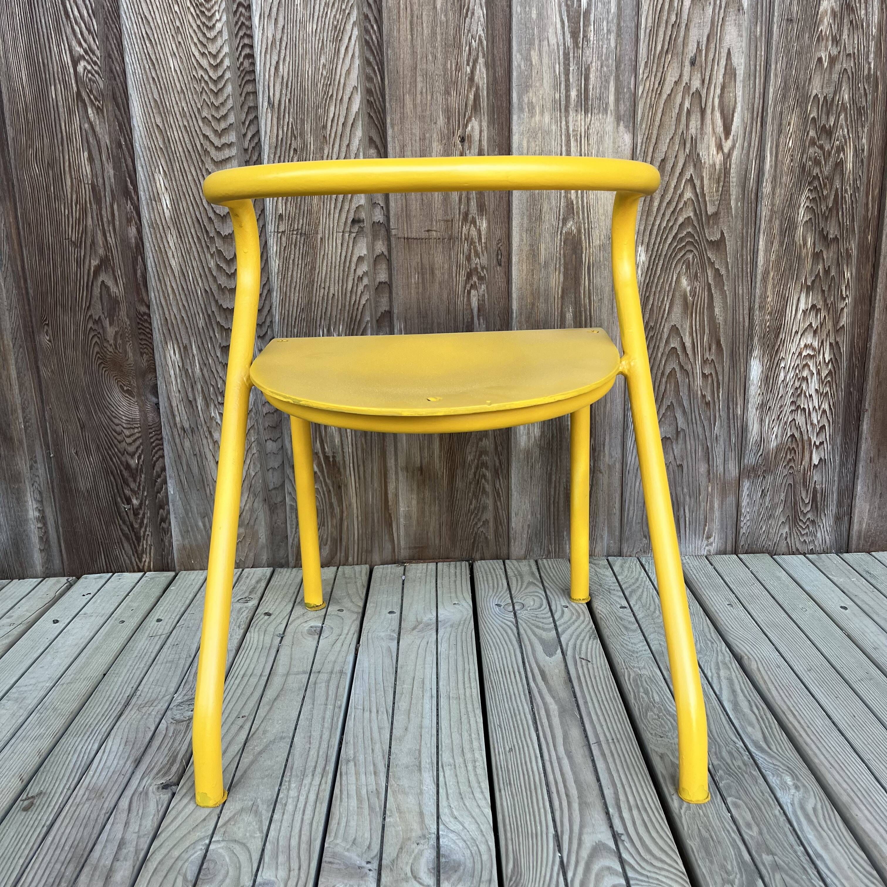 Jacques Hitier yellow children's chair