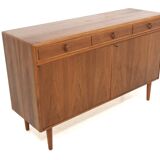 Scandinavian walnut sideboard, Bertil Fridhagen, Bodafors, Sweden, 1960