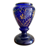 Bohemian crystal vase