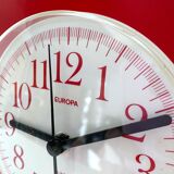 Europa wall clock, space age, 70's kitchen
