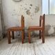 Paire de chaises Pierre Chapo S11