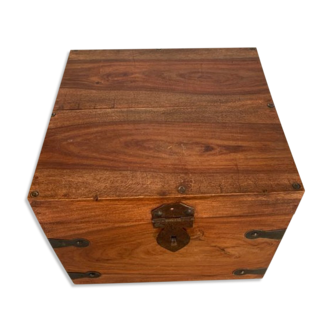 Small Box box in exotic wood teak
