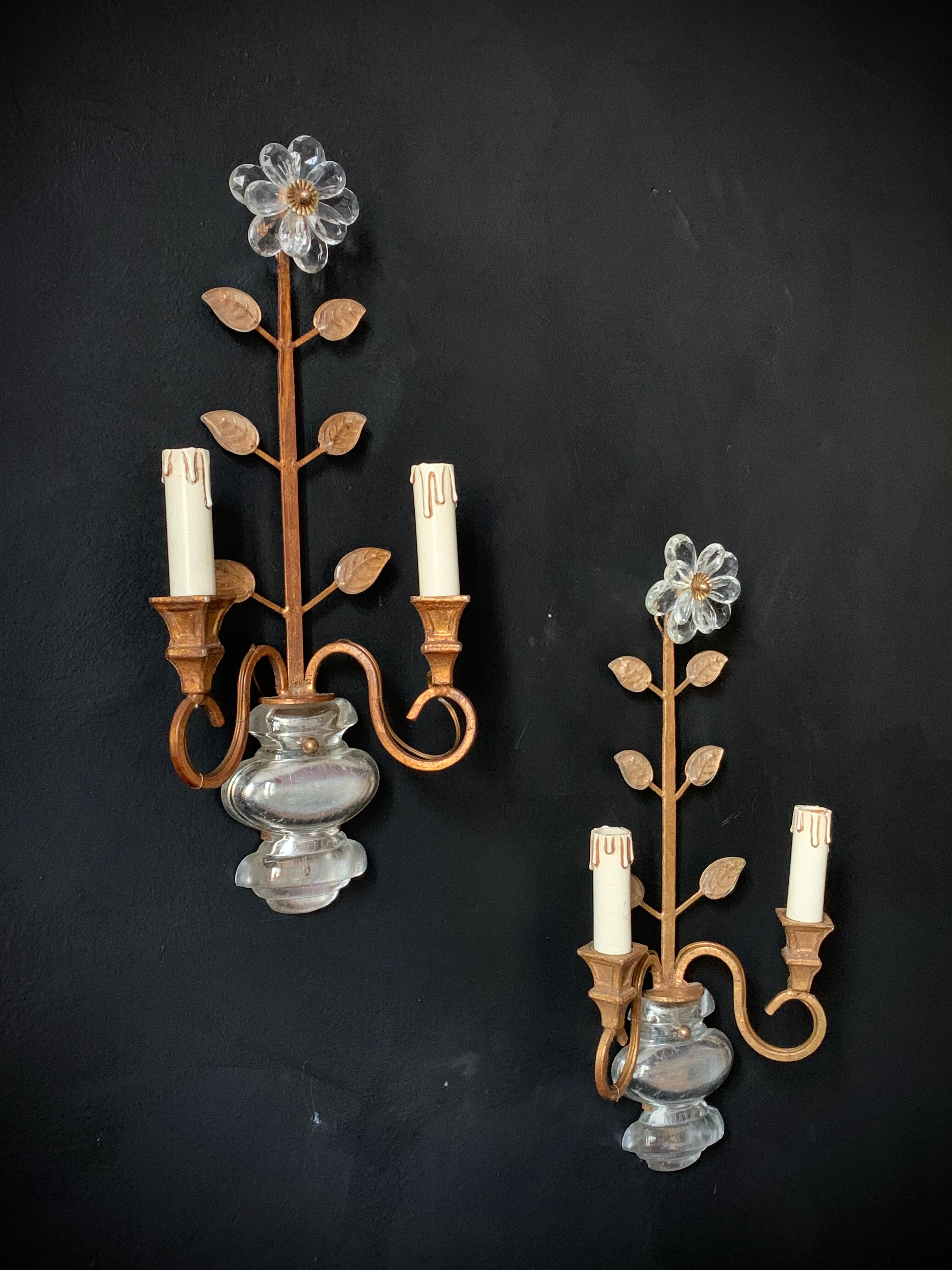 Paire d’appliques Maison Bagues