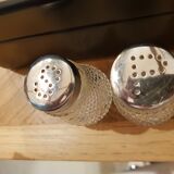Vintage pepper salt shaker set