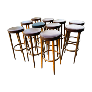 lot de 11 tabourets Baumann
