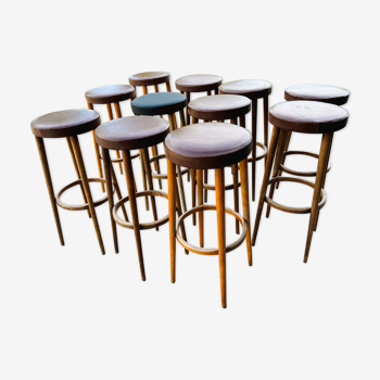 Set of 11 Baumann stools