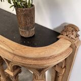 Oak console