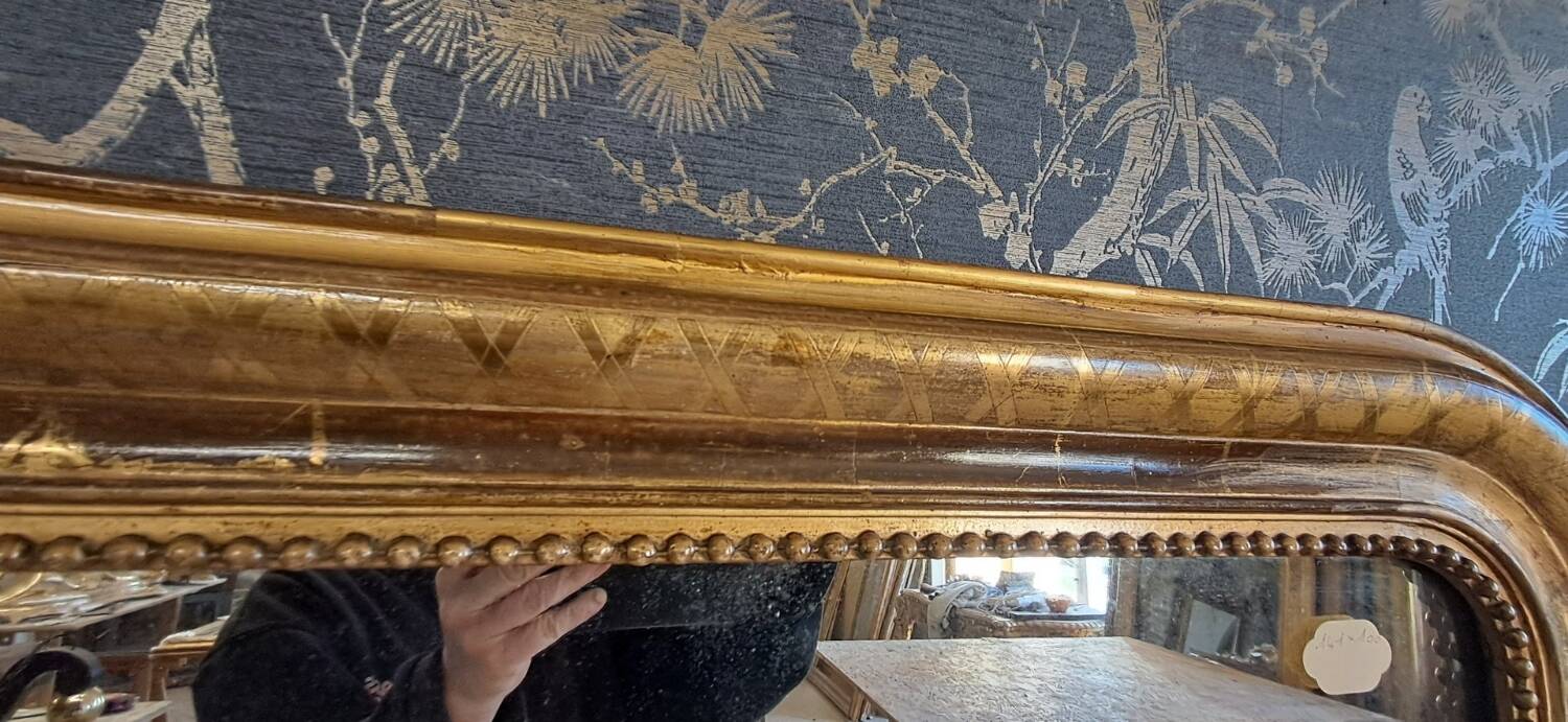 Louis Philippe period mirror 141x100