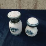 Pepper salt shaker in earthenware Quimper Keraluc