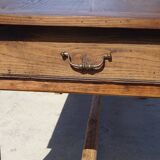 Restored solid oak farmhouse table