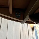 Baumann dining table in teak.