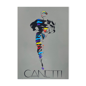 Affiche Michel Canetti - 1988