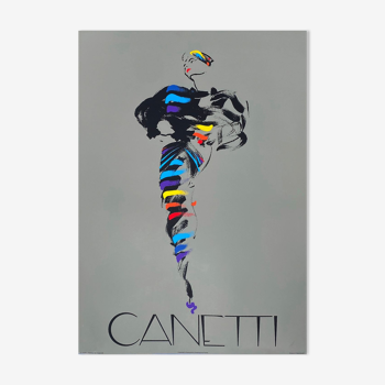 Poster Michel Canetti Suzanna 1988