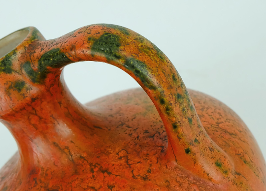 Ruscha vase vulkano decor kurt tschoerner mid century pottery model 340