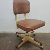 Mid Century Modern Swivel Office Chair By United Chair Co., 1950s