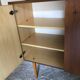 Two-door vintage free-standing buffet