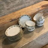 Service thé café - porcelaine Limoges