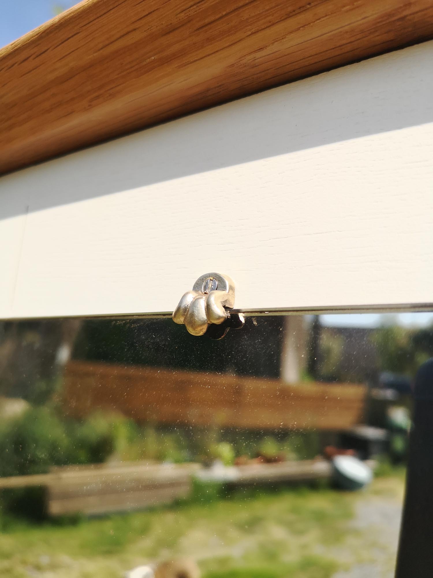 Vintage wardrobe feet compass