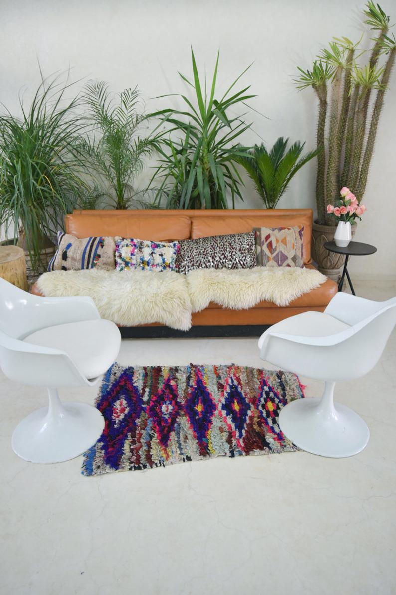 Carpet boucherouite 90x120cm