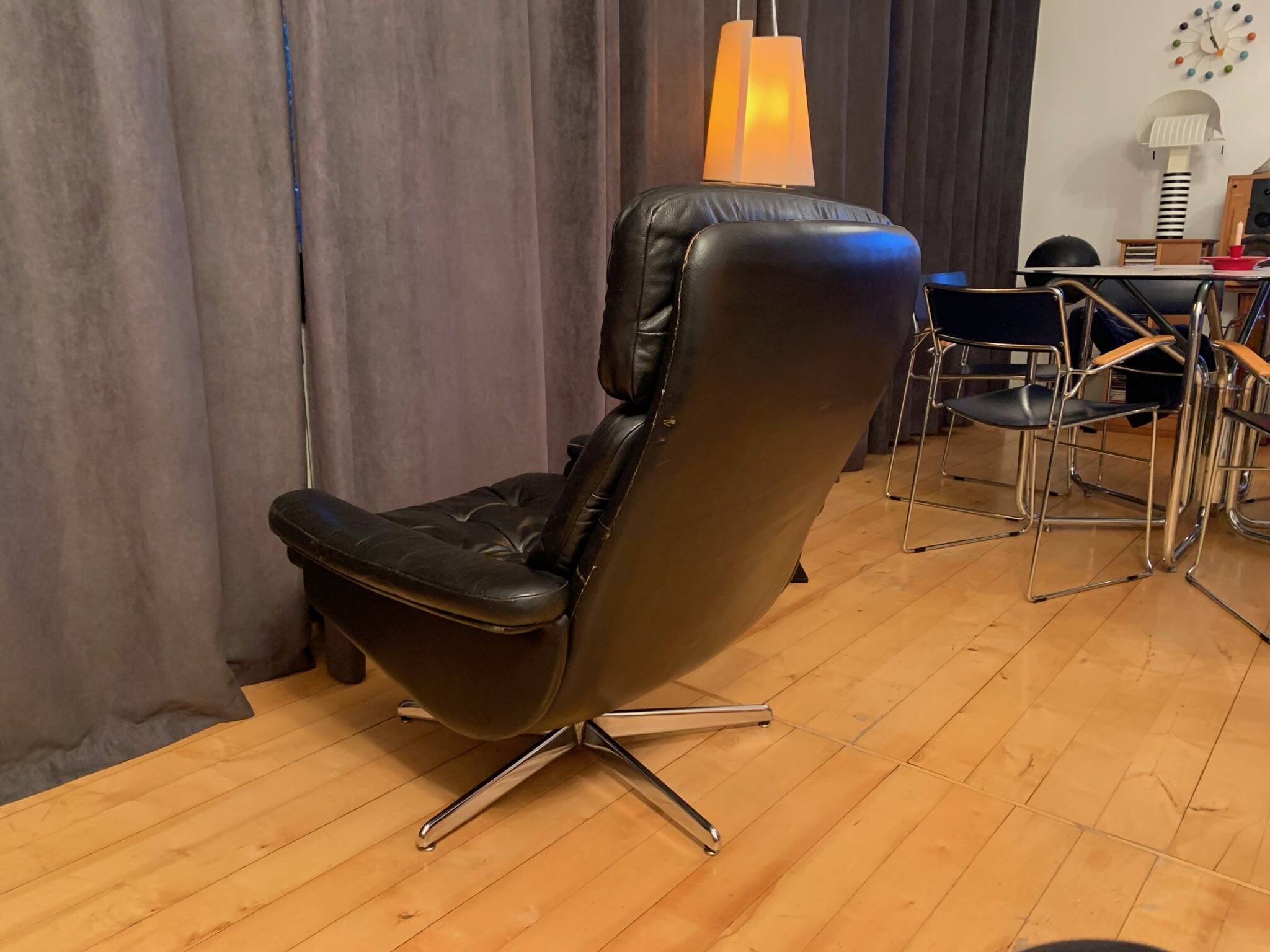 Swivel armchair, Denmark, 1960s