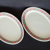 Villeroy & and Boch Rialto - set of 2 oval small flat raviers
