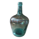 Demijohn touque bonbonne bottle blue bluish glass