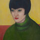Portrait print woman Roaring Twenties
