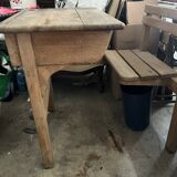 Bureau écolier en bois