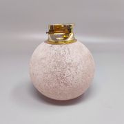 1960s Table Lighter in Murano Frosted Glass by Paolo Traversi. Mad