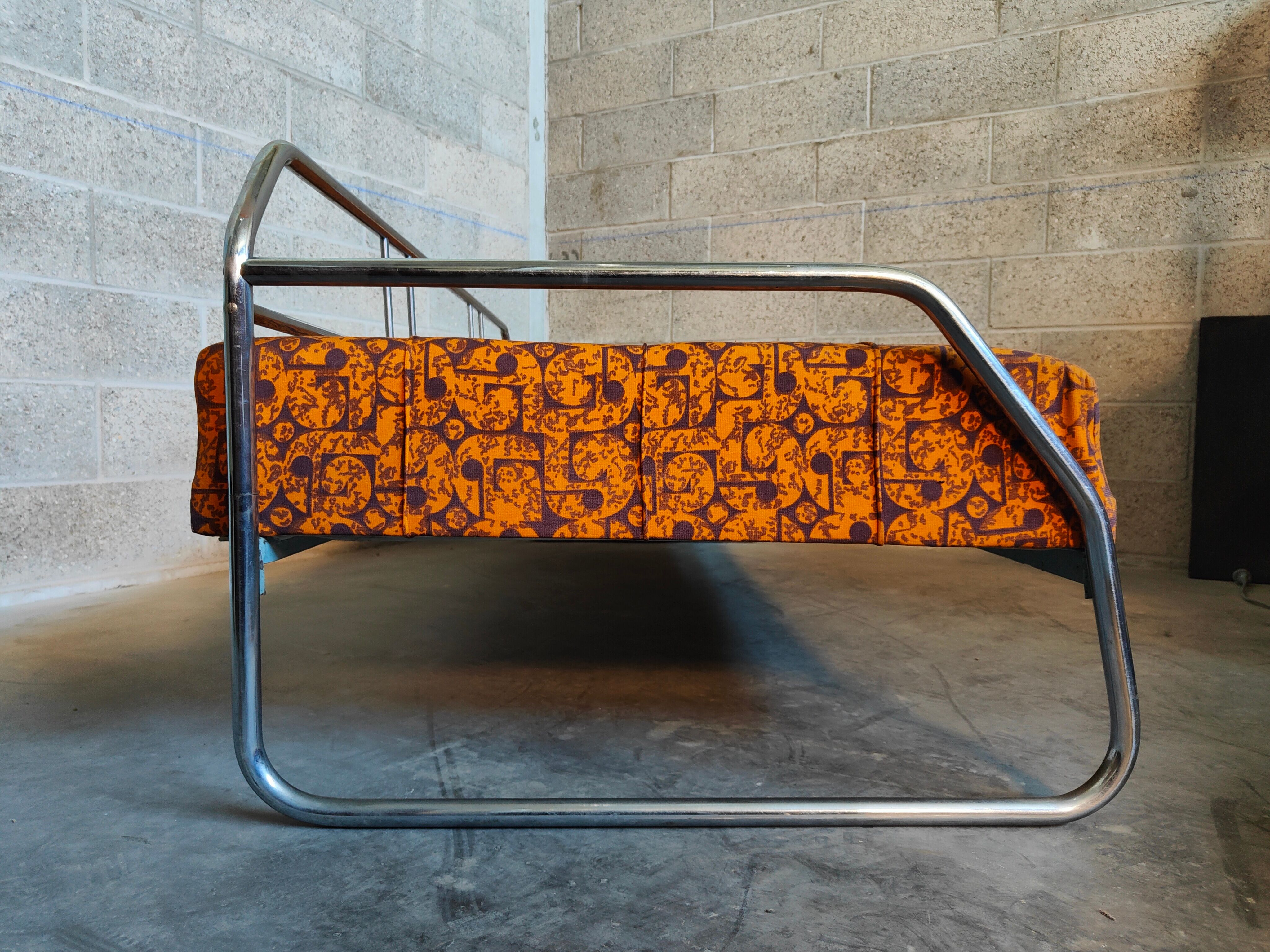 Bauhaus chrome bench 1930