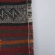 Vintage Turkish hallway rug 131x395 cm