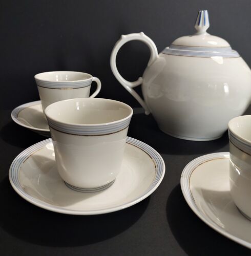 Service à thé ou café porcelaine de Paris XIXème