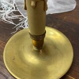 Brass candle lamp feet