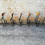 Vintage school chairs
