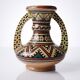 Small handled ceramic vase from Safi, signed, Morocco, 1960-1980.