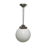 Art Deco hanging lamp with glass globe