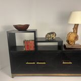 Meuble buffet asymétrique des années 1990