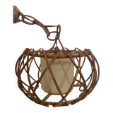 rattan pendant light