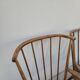 Paire de fauteuils Baumann signé modèle Éventail vintage