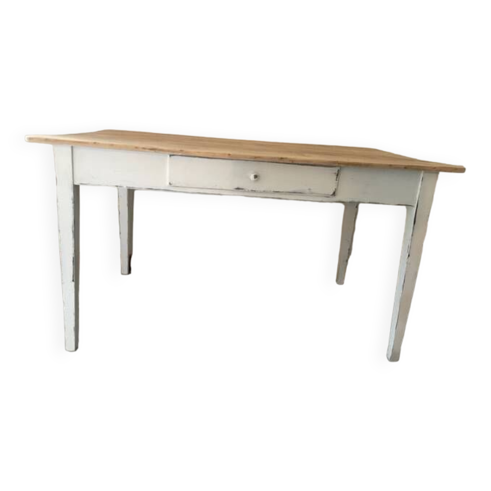 Two-tone farm table