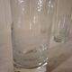 Grands verres en cristal krosno