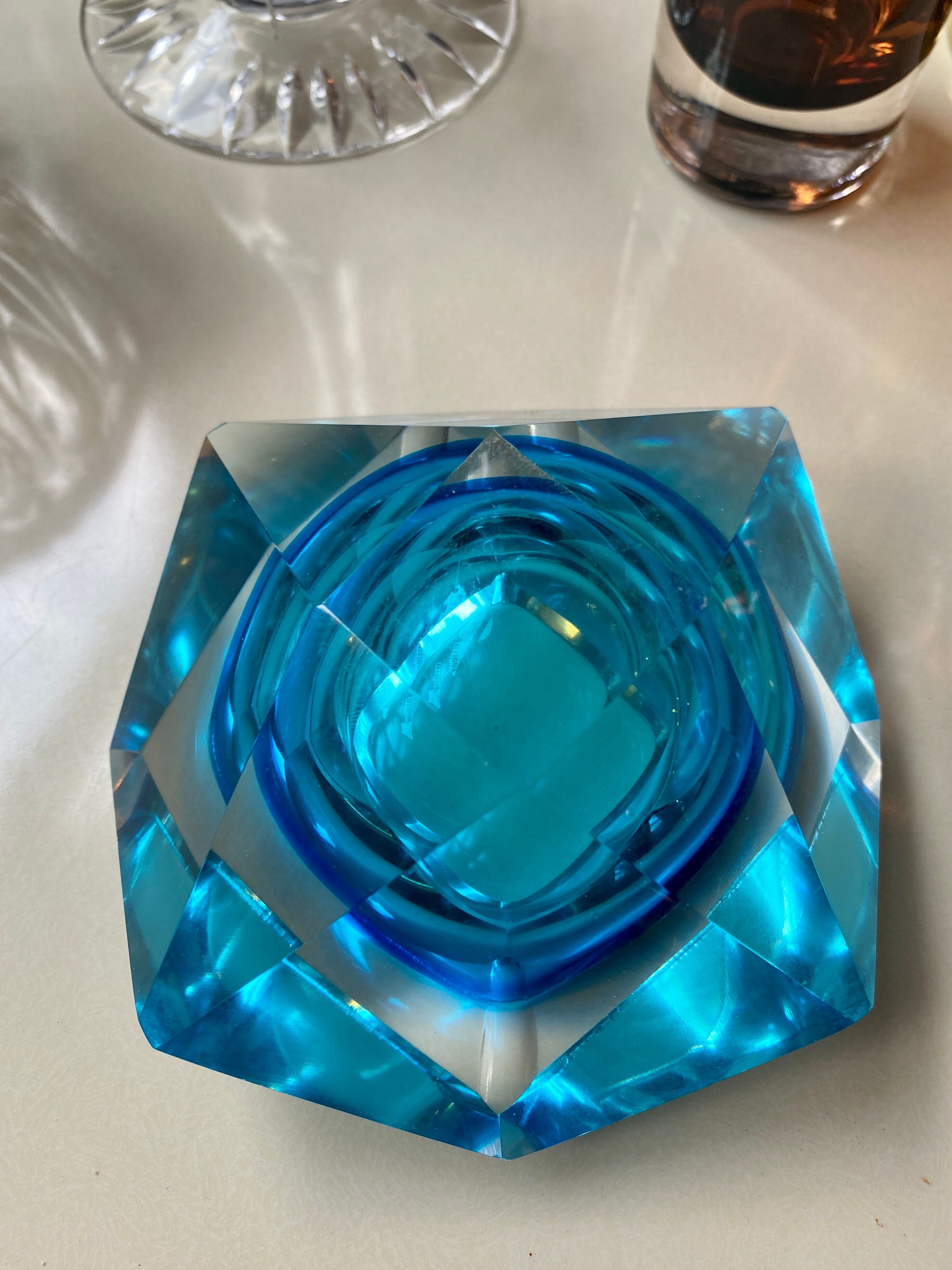 Ashtray / empty pocket sommerso murano