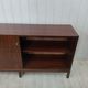 Vintage row walnut sliding doors