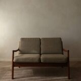 Vintage Senator Two-Seater Sofa by Ole Wanscher for Cado Danish Teak 1960s