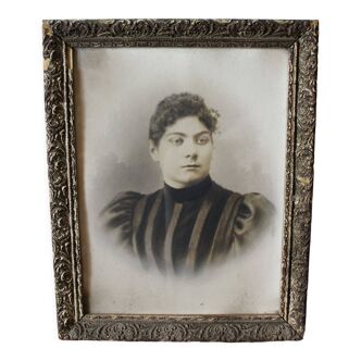 Photography sepia portrait woman Frame moldings