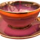 1960s Ceramic Breakfast Cup / Saucer in the Vallauris Style